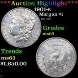 ***Auction Highlight*** 1901-s Morgan Dollar $1 Graded Select Unc BY USCG (fc)