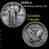 1929-s Standing Liberty Quarter 25c Grades f details