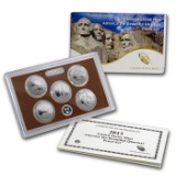 2013 United States Mint America The Beautiful Quarters Proof Set, 5 Coins Inside!!