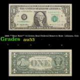 1995 **Star Note** $1 Green Seal Federal Reserve Note  (Atlanta, GA) Grades Select AU