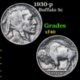 1930-p Buffalo Nickel 5c Grades xf