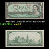 1960-1967 Canada 1 Dollar Note P# 84A Grades Select CU