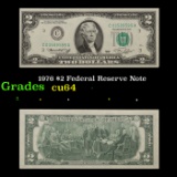 1976 $2 Federal Reserve Note Grades Choice CU