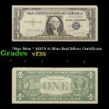 *Star Note * 1957A $1 Blue Seal Silver Certificate Grades vf++