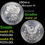 1904-o Morgan Dollar $1 Grades Choice Unc+ PL