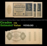 3x Consecutive 1922 Germany (Weimar) 