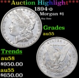 ***Auction Highlight*** 1894-o Morgan Dollar $1 Graded au55 By SEGS (fc)
