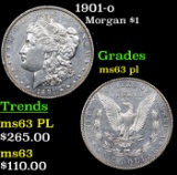 1901-o Morgan Dollar $1 Grades Select Unc PL