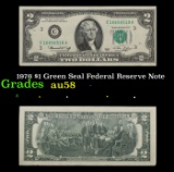 1976 $1 Green Seal Federal Reserve Note Grades Choice AU/BU Slider