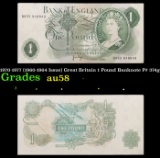 1970-1977 (1960-1964 Issue) Great Britain 1 Pound Banknote P# 374g Grades Choice AU/BU Slider
