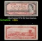 1972-1973 (1954 Modified Hair Issue) Canada 2 Dollars Banknote P# 76c, Sig. Bouey-Rasminsky Grades v