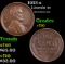 1913-s Lincoln Cent 1c Grades vf++