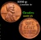 1950-p Lincoln Cent 1c Grades GEM+ Unc RB