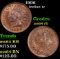 1906 Indian Cent 1c Grades Choice Unc RB