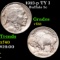 1913-p TY I Buffalo Nickel 5c Grades vf++