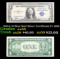 1935A $1 Blue Seal Silver Certificate Fr-1608 Grades Choice AU