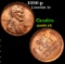 1950-p Lincoln Cent 1c Grades GEM+ Unc RB