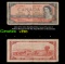 1961-1972 (1954 Modified Hair Issue) Canada 2 Dollars Banknote P# 76b, Sig. Beattie & Rasminsky Grad