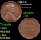 1913-s Lincoln Cent 1c Grades vf++