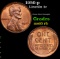 1950-p Lincoln Cent 1c Grades GEM Unc RB