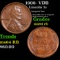 1909-p VDB  Lincoln Cent 1c Grades Choice Unc RB