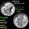 1944-p Mercury Dime 10c Grades GEM Unc