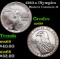 1983-s Olympics Modern Commem Dollar $1 Grades ms69