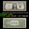 1957 $1 Blue Seal Silver Certificate Fr-1619 Grades Choice CU