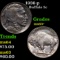 1936-p Buffalo Nickel 5c Grades Select+ Unc