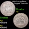 1821 Large Date Capped Bust Dime 10c Grades ag