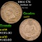 1864 CN Indian Cent 1c Grades Select AU