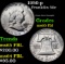 1950-p Franklin Half Dollar 50c Grades GEM FBL