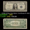 1935E $1 Blue Seal Silver Certificate Fr-1614 Grades vf+