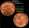 1945-s Lincoln Cent 1c Grades GEM Unc RB