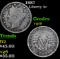 1887 Liberty Nickel 5c Grades vg+