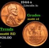1944-s Lincoln Cent 1c Grades GEM+ Unc RD
