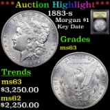 ***Auction Highlight*** 1883-s Morgan Dollar $1 Graded Select Unc BY USCG (fc)