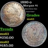 1890-o Morgan Dollar $1 Grades Select Unc