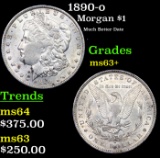 1890-o Morgan Dollar $1 Grades Select+ Unc