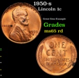 1950-s Lincoln Cent 1c Grades GEM Unc RD