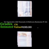 10x Consecutive 2018 Venezuela 20 Bolivares Banknotes P# 104 Grades CU