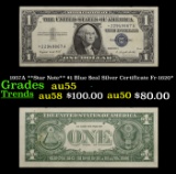 1957A **Star Note** $1 Blue Seal Silver Certificate Fr-1620* Grades Choice AU