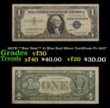 1957B **Star Note** $1 Blue Seal Silver Certificate Fr-1621* Grades vf++