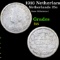 1916 Netherlands 25 Cents Silver KM# 146 Grades f+