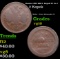 Russia 1864 E? 2  Kopek Y# 4a.1 Grades vg+