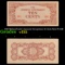 1942 Malaya(Under Japanese Occupation) 10 Cents Note P# 15B Grades vf++