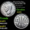 1943D Australia 3 Pence (Threepence) Silver KM# 37 Grades GEM Unc