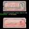 1954-1973 Canada 2 Dollar Note P# 76B Grades vf details
