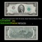 Set of 3 Consecutive 1976 $2 Green Seal Federal Reseve Note Grades CU