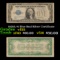 1928A $1 Blue Seal Silver Certificate Grades vf+